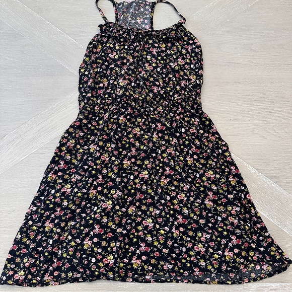Mossimo Supply Co Pink and Yellow Sleeveless Sundress - Picture 1 of 5